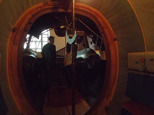 Valen sedd inifrån.